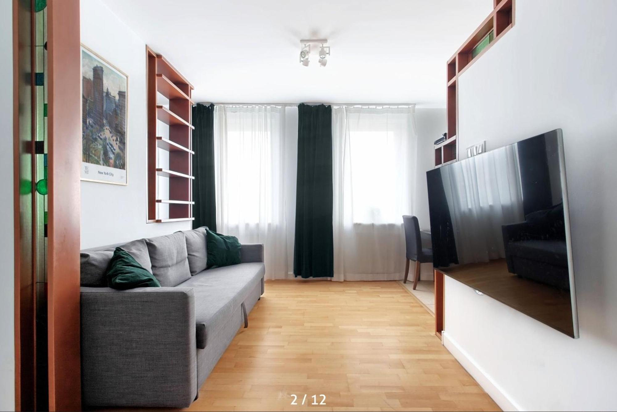 Apartament Spacious Quiet Apt Close To The Belvedere Palace